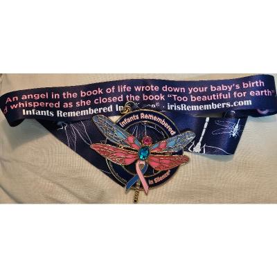 IRIS Medallion w/Ribbon